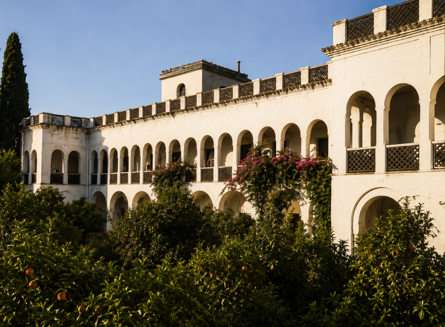 Villa Leucaspide – La Facciata